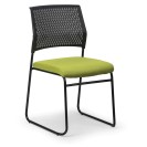 Krzesło konferencyjne MYSTIC 1+1 GRATIS, zielony