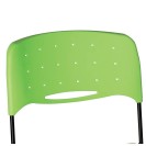 Krzesło plastikowe SQUARE, zielone