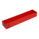 Kunststoff-Werkzeugkasten 35-250x50 mm, rot