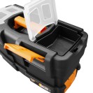 Kunststoffkoffer für Werkzeuge mit Zusatzbox 350x170x230 mm