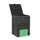 Kunststoffkomposter 450 L, schwarz/grün