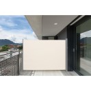 Manuell ausfahrbare Seitenmarkise, 3000 x 1600 mm, beige