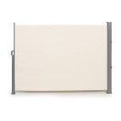Manuell ausfahrbare Seitenmarkise, 3000 x 1600 mm, beige