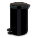 Nášľapný odpadkový kôš 5 L, lakovaný čierny