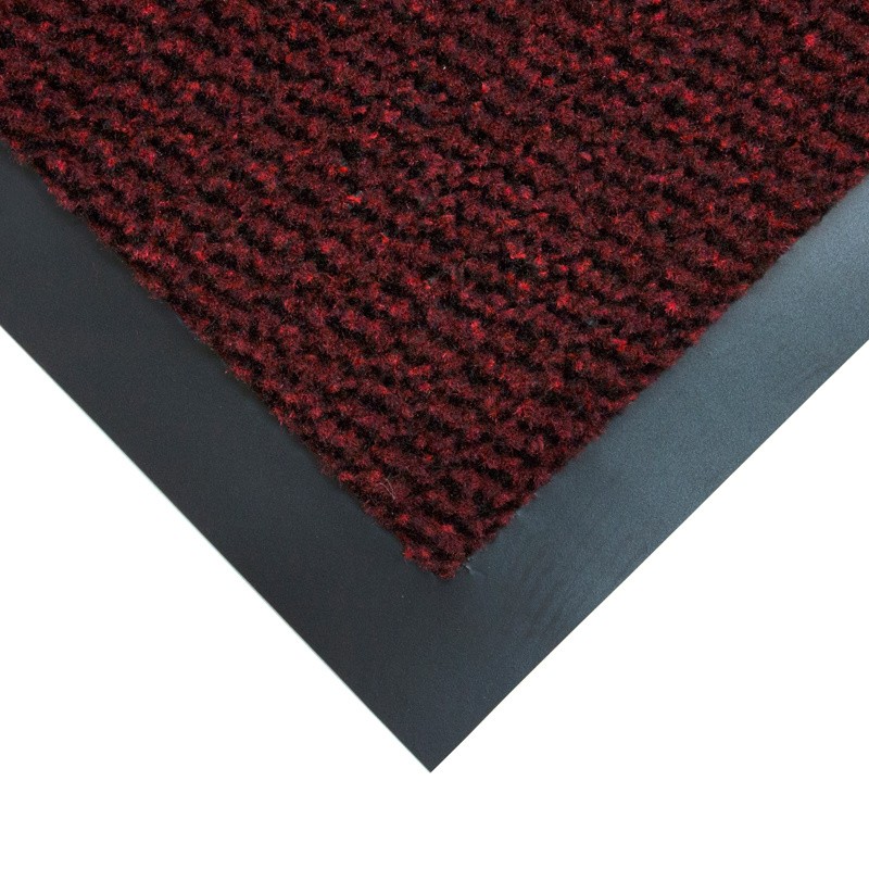 Ökonomische Polypropylen-Matte, reinigen, 600 x 900 mm, rot