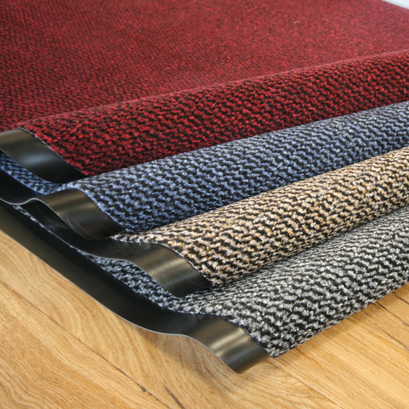 Ökonomische Polypropylen-Matte, reinigen, 600 x 900 mm, rot