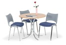 Okrúhly jedálenský stôl RAVENA, priemer 900 mm, doska buk