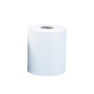 Papierové ručníky dvojvrstvé v rolke MAXI, biele, 6 ks