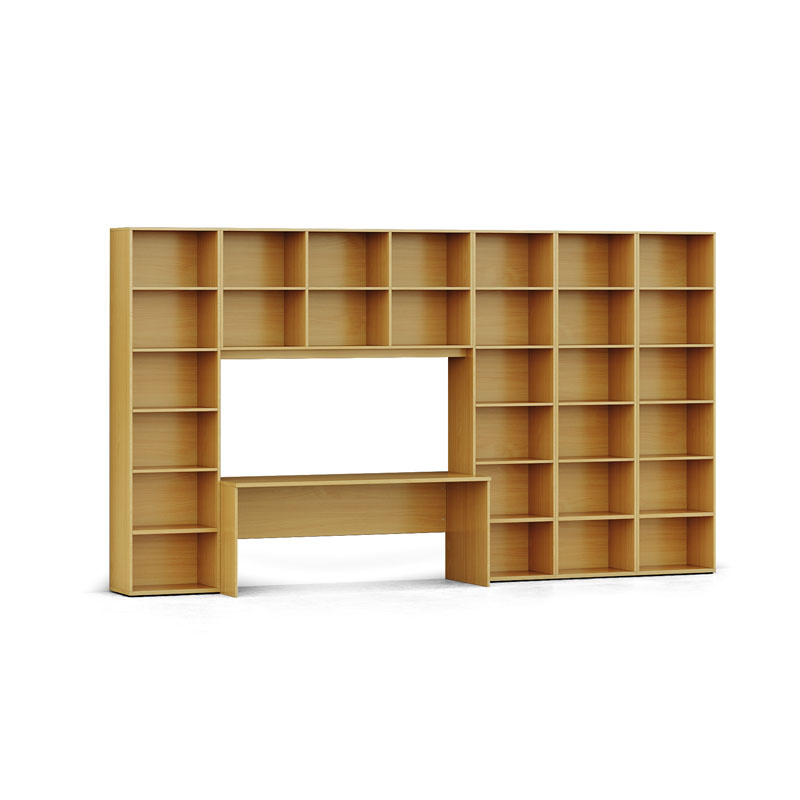 Písací stôl INTEGRO, 740 x 1750 x 700 mm, buk