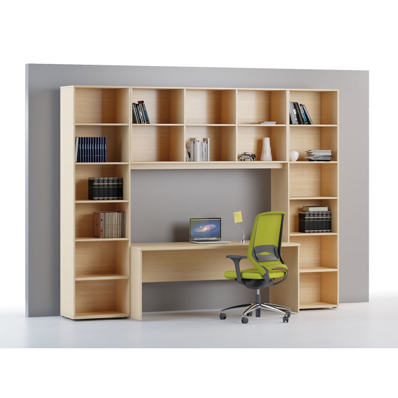 Písací stôl INTEGRO, 740 x 1750 x 700 mm, buk