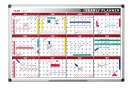 Planer, Tablica suchościeralno-magnetyczna do planowania rocznego, dni/miesiące, 900 x 600 mm