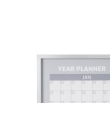 Planer, Tablica suchościeralno-magnetyczna do planowania rocznego LUX, dni, 900 x 600 mm