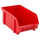 Plastikowe pojemniki BASIC typ A, 103 x 166 x 73 mm, 36 szt., czerwone