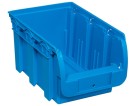 Plastikowy pojemniki COMPACT, 154 x 235 x 125 mm, niebieski