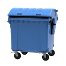 Plastikowy śmietnik do segregacji odpadu CLE 1100, niebieski
