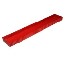 Plastová krabička na náradie 35-600x100 mm, červená