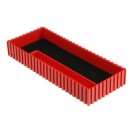 Plastová krabička na posuvné měřidlo 35-100x250 mm, červená
