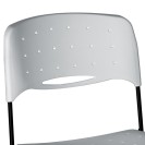 Plastová stolička SQUARE, biela