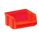 Plastové boxy BASIC, 100 x 95 x 50 mm, 70 ks, červené