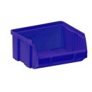Plastové boxy BASIC, 100 x 95 x 50 mm, 70 ks, modré