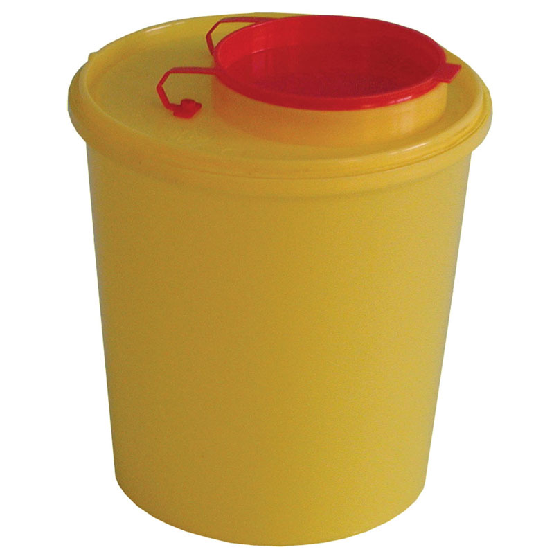 Plastové nádoby na zdravotný odpad, 1,5 L