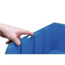Plastový box COMPACT, 316 x 500 x 200 mm, priehľadný