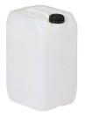 Plastový kanister s UN homologáciou - 25 L, biely