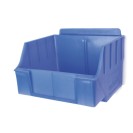 Plastový závěsný box na nářadí SPOLIA pro závěsný systém REPONIO, 140 x 130 x 95 mm, modrý