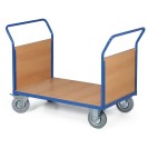 Plošinový vozík - 2 madlá s výplňou, plošina 1000 x 700 mm, 300 kg