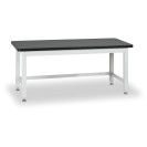 Pracovný stôl do dielne BL, stolová doska MDF + PVC, nosnosť 1000 kg, 1800 mm