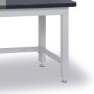 Přídavné kovové police na nářadí pro stoly BL, 2 police, nosnost 40 kg, 1500 x 300 x 450 mm