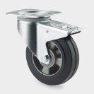Priemyselné koleso s nosnosťou 300 kg, priemer kolesa 125 mm