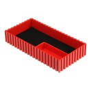 Pudełko plastikowe na mikrometr 35-100x200 mm, czerwone
