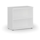 Regał biurowy PRIMO WHITE, 740 x 800 x 420 mm, biały
