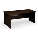 Rohový kancelársky pracovný stôl PRIMO Classic, 1800 x 1200 mm, ľavý, wenge