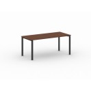 Rokovací stôl INFINITY s čiernou podnožou 1800 x 900 x 750 mm, čerešňa