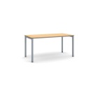 Rokovací stôl PRIMO SQUARE 1600 x 800 x 750 mm, buk
