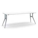 Rokovací stôl WIDE, 2000 x 800 mm, biela