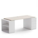 Samostatná pracovní deska stolu BLOCK, 1600 x 800 x 25 mm, dub přírodní
