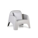 Sessel BOW aus Kunststoff, grau