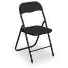 Składane krzesła konferencyjne BRIEFING 4+2 GRATIS, czarne