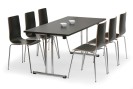 Składany stół konferencyjny FOLD, 1400x690 mm, czereśnia