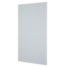 Sklenená magnetická tabuľa na stenu, 780 x 480 mm, biela