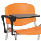 Sklopný plastový stolek s područkou pro konferenční židle SMART, ISO, VIVA, SMILE