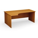 Stół biurowy ergonomiczny PRIMO Classic, 1800 x 1200 mm, lewy, czereśnia