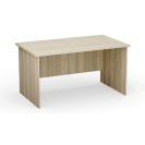 Stół biurowy PRIMO Classic, prosty 1400 x 800 mm, dąb naturalny