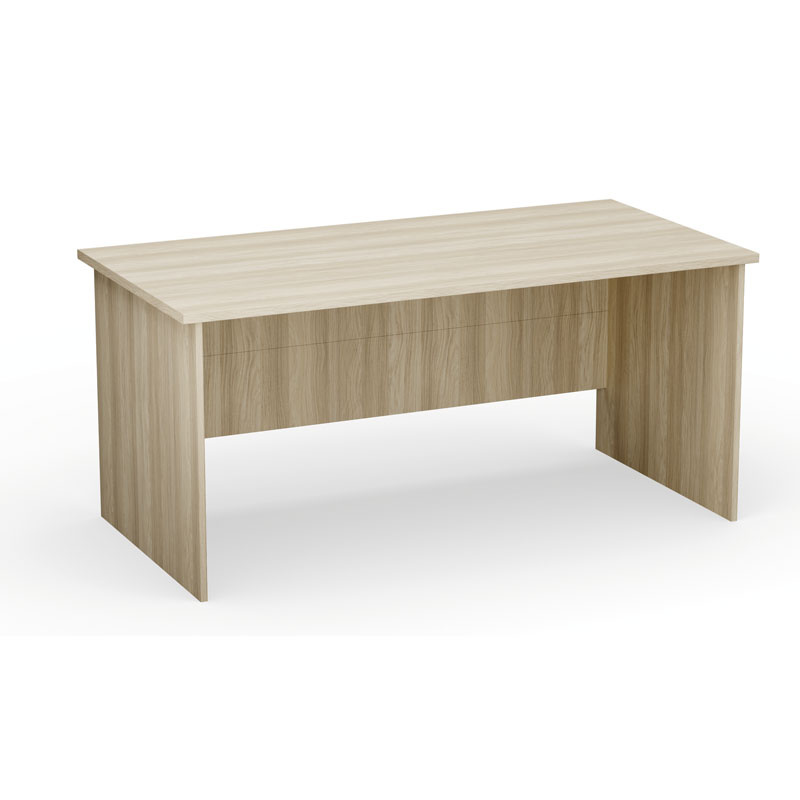 Stół biurowy PRIMO Classic, prosty 1600 x 800 mm, dąb naturalny