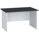 Stół biurowy PRIMO FLEXI, prosty 1400 x 800 mm, grafitowy