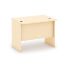 Stôl písací rovný MIRELLI A+, dĺžka 1000 mm, breza