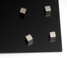 Súprava extra silných magnetov pre sklenené magnetické tabule, 4 ks